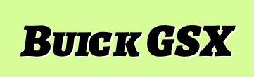 Buick GSX