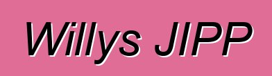 Willys JIPP