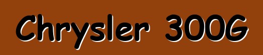 Chrysler 300G
