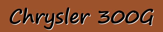 Chrysler 300G