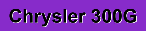 Chrysler 300G