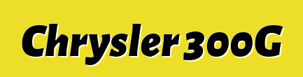 Chrysler 300G