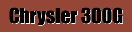 Chrysler 300G