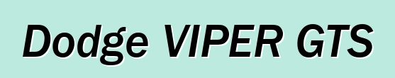 Dodge VIPER GTS