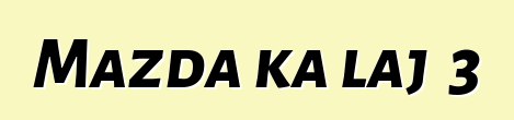 Mazda ka lajɛ 3