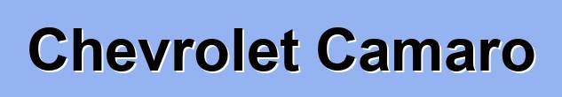 Chevrolet Camaro