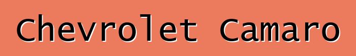Chevrolet Camaro