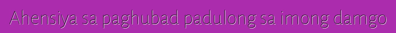 Ahensiya sa paghubad padulong sa imong damgo