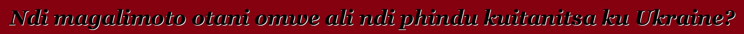 Ndi magalimoto otani omwe ali ndi phindu kuitanitsa ku Ukraine?