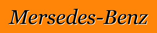 Mersedes-Benz
