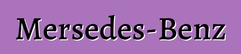 Mersedes-Benz