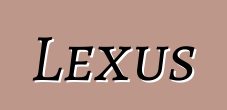Lexus