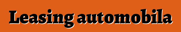 Leasing automobila
