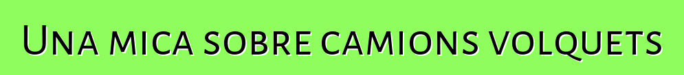 Una mica sobre camions volquets