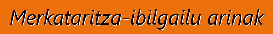 Merkataritza-ibilgailu arinak
