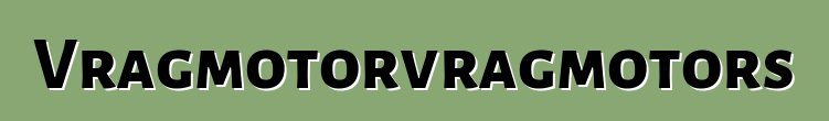 Vragmotorvragmotors