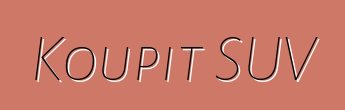 Koupit SUV