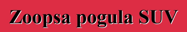 Zoopsa pogula SUV