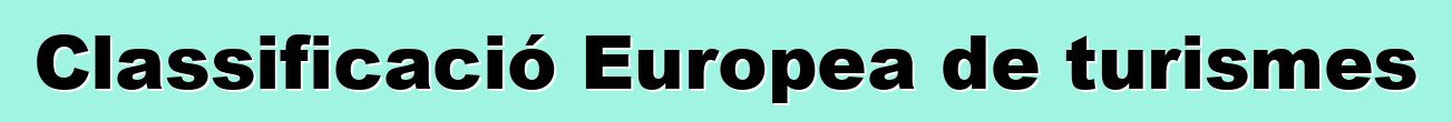 Classificació Europea de turismes