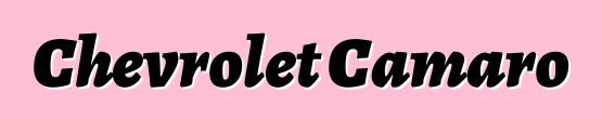 Chevrolet Camaro