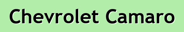 Chevrolet Camaro
