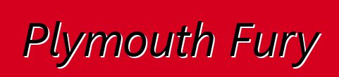Plymouth Fury