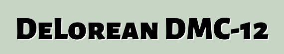 DeLorean DMC-12
