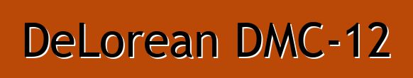 DeLorean DMC-12