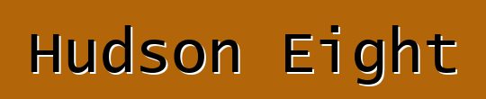 Hudson Eight