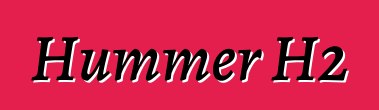 Hummer H2