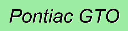 Pontiac GTO