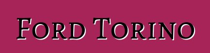 Ford Torino