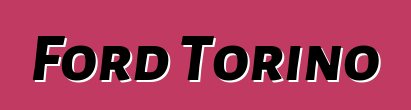 Ford Torino