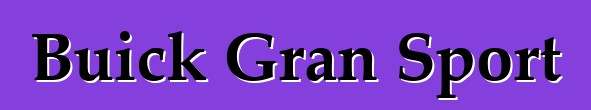 Buick Gran Sport