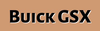 Buick GSX