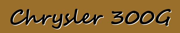 Chrysler 300G