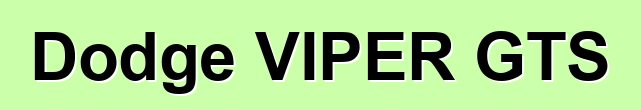 Dodge VIPER GTS