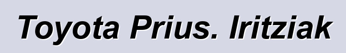 Toyota Prius. Iritziak
