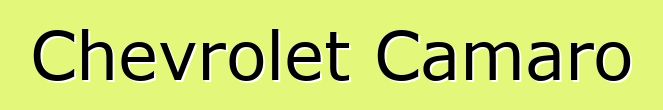 Chevrolet Camaro