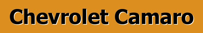Chevrolet Camaro