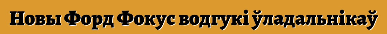 Новы Форд Фокус водгукі ўладальнікаў