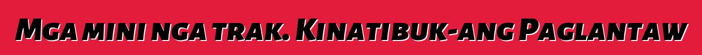 Mga mini nga trak. Kinatibuk-ang Paglantaw