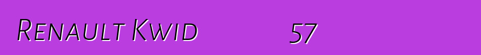 Renault Kwid հեչբեկը կստանա 57 ձիաուժ հզորությամբ շարժիչ