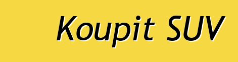Koupit SUV