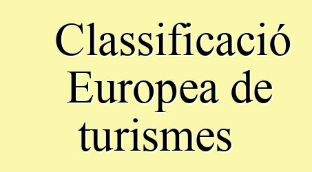 Classificació Europea de turismes