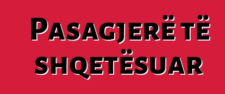 Pasagjerë të shqetësuar