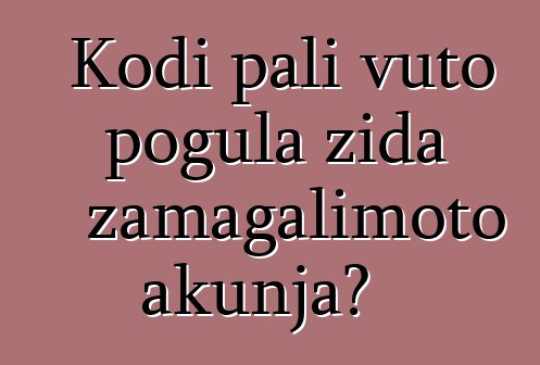 Kodi pali vuto pogula zida zamagalimoto akunja?