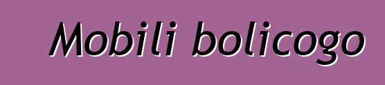 Mobili bolicogo