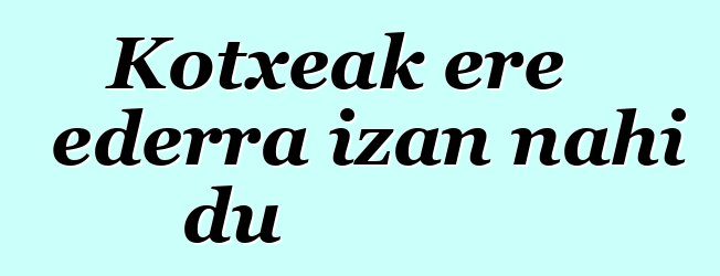 Kotxeak ere ederra izan nahi du