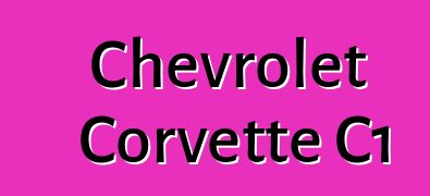 Chevrolet Corvette C1
